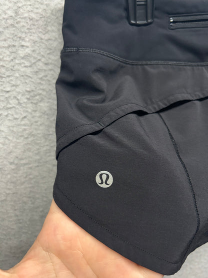 Lululemon Speed Up Short 2.5" Size 4 Black