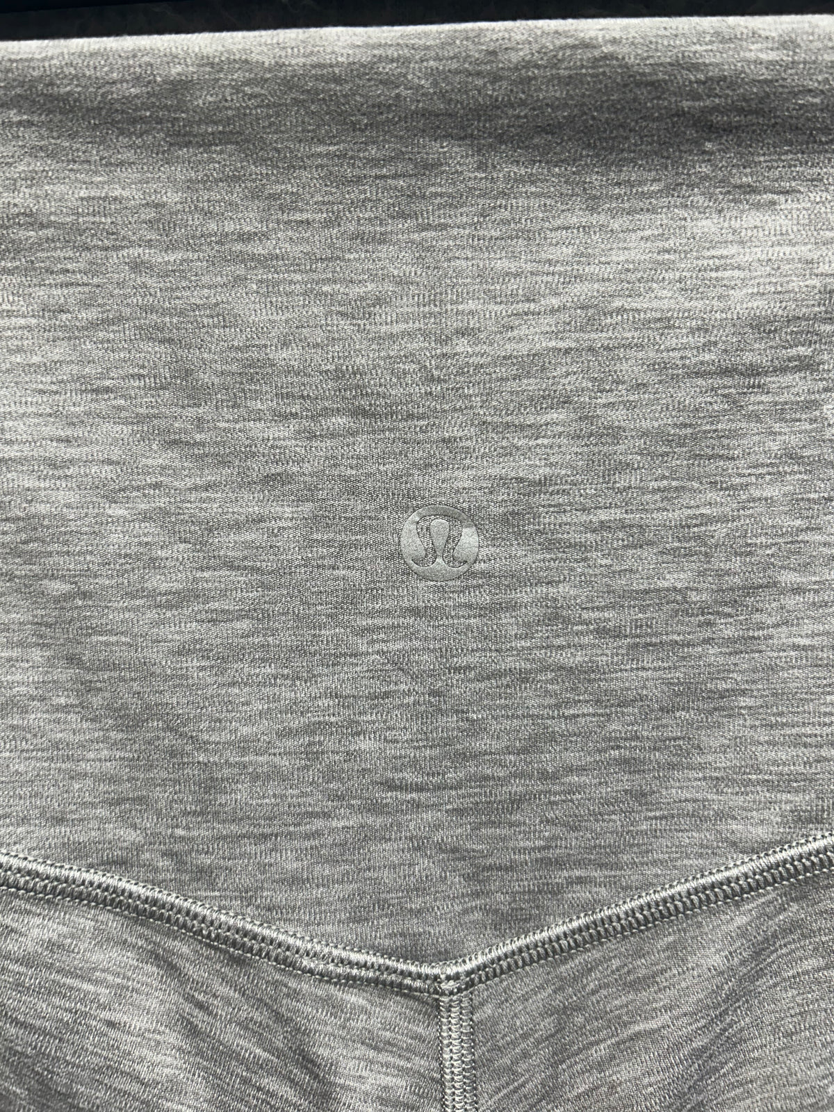 Lululemon Align High-Rise Short 6" Size 0 Heathered Core Medium Grey