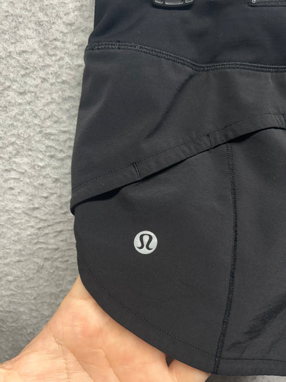 Lululemon Speed Up Short 2.5" Size 0 Black