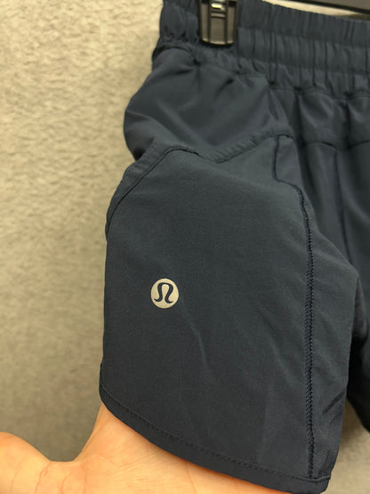 Lululemon Track That Short 5" Size 2 True Navy