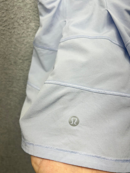 Lululemon Pace Rival Mid-Rise Skirt Long Size 6 Pastel Blue