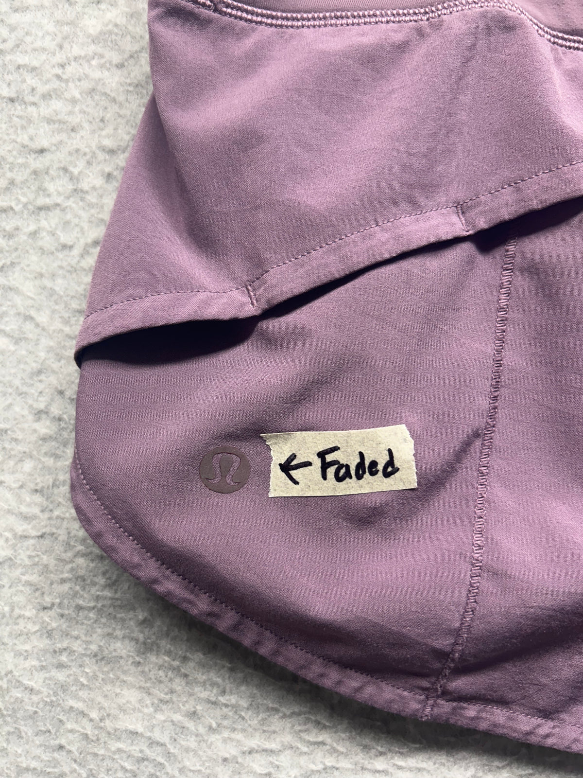 Lululemon Speed Up Short 2.5" Size 6 Smoked Mulberry