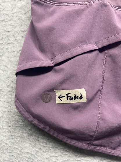 Lululemon Speed Up Short 2.5" Size 6 Smoked Mulberry