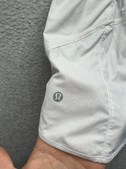Lululemon Track That Short 5" Size 6 White