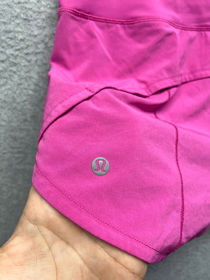 Lululemon Speed Up High-Rise Short 4" Size 6 Sonic Pink