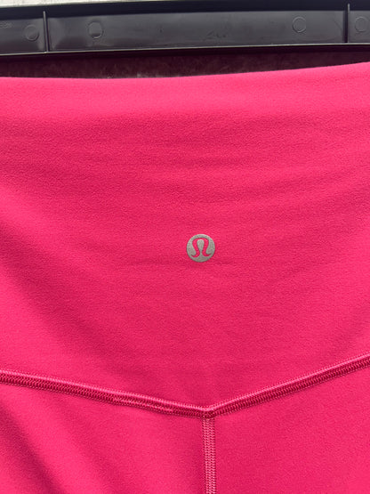 Lululemon Align High-Rise Short 6" Size 6 Raspberry Coulis