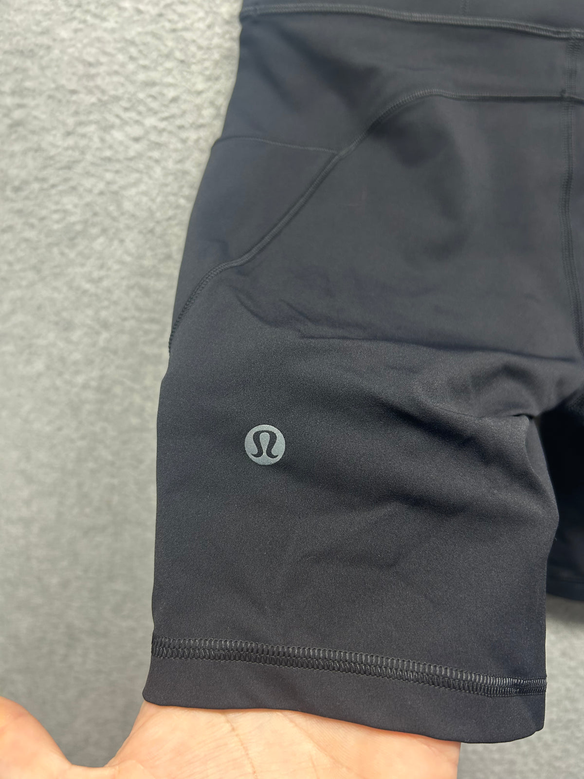 Lululemon Fast And Free Short 8" Size 6 Black