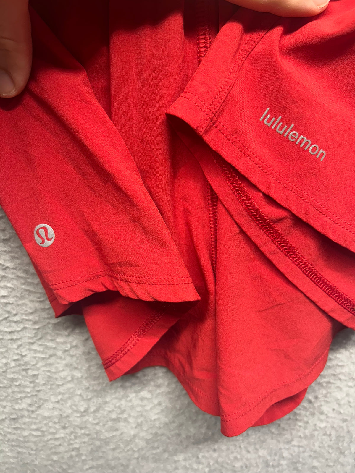Lululemon Pace Crush High-Rise Short 2.5" Size 6 Dark Red