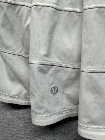 Lululemon Pace Rival Skirt (Tall) 4-way Stretch 15" Size 6 White