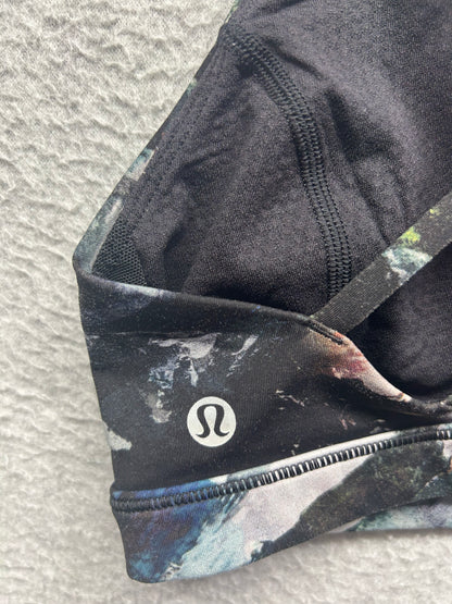 Lululemon Free To Be Serene Bra Size 6 Glacier Camo Starlight Multi
