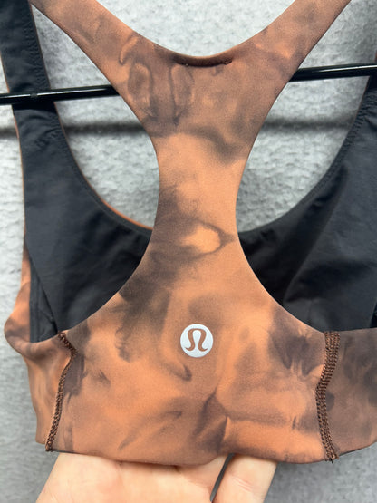 Lululemon Wunder Train Bra Size 6 Diamond Dye Canyon Rock Graphite Grey