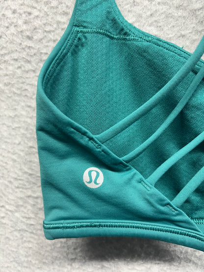 Lululemon Free To Be Bra Wild Size 8 Tidal Teal