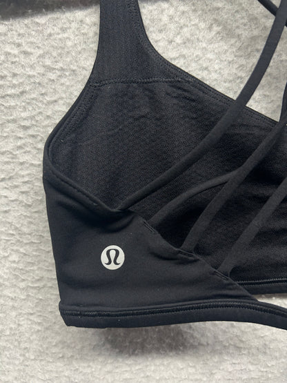 Lululemon Free To Be Bra Wild Size 8 Black