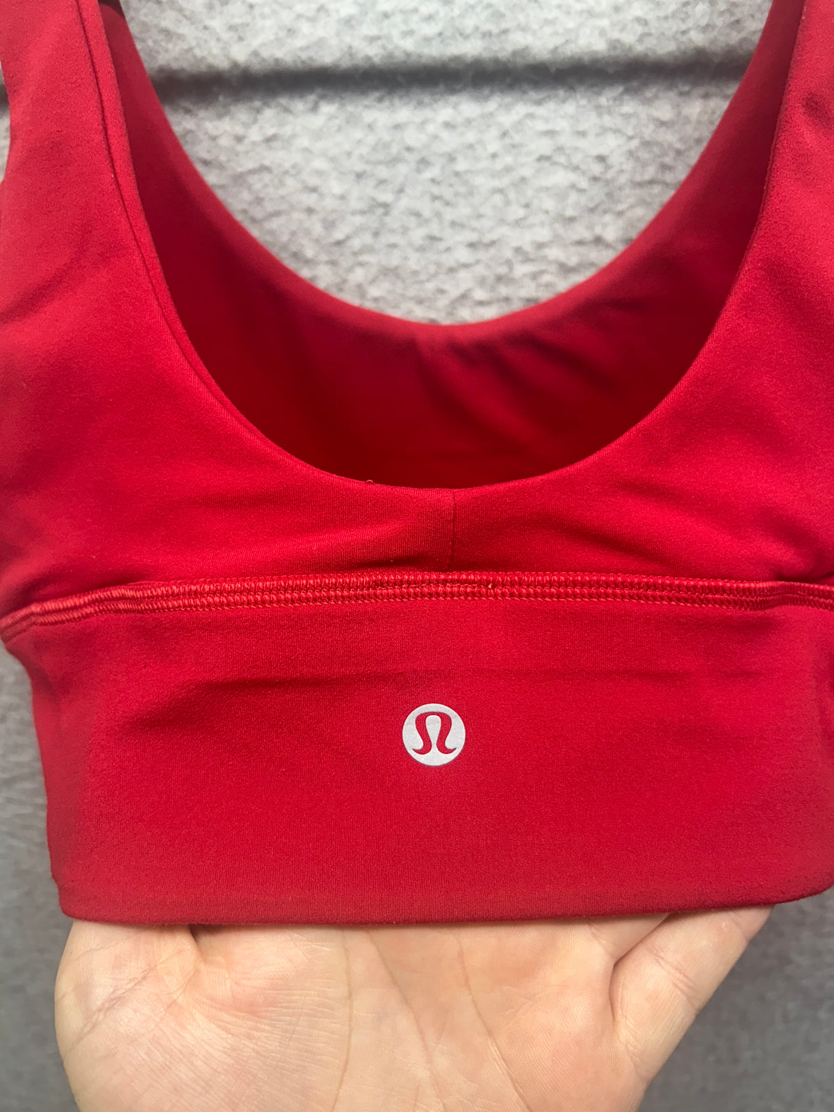 Lululemon New Year Align Bra Size 2 Dark Red / Dark Red