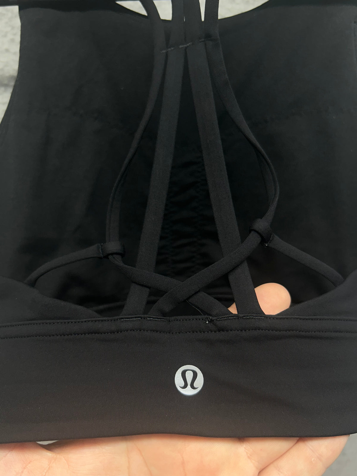 Lululemon Ride and Reflect Bra Size 4 Black