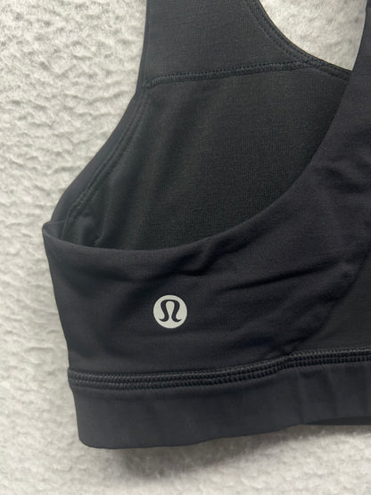 Lululemon Invigorate Bra Size 4 Black