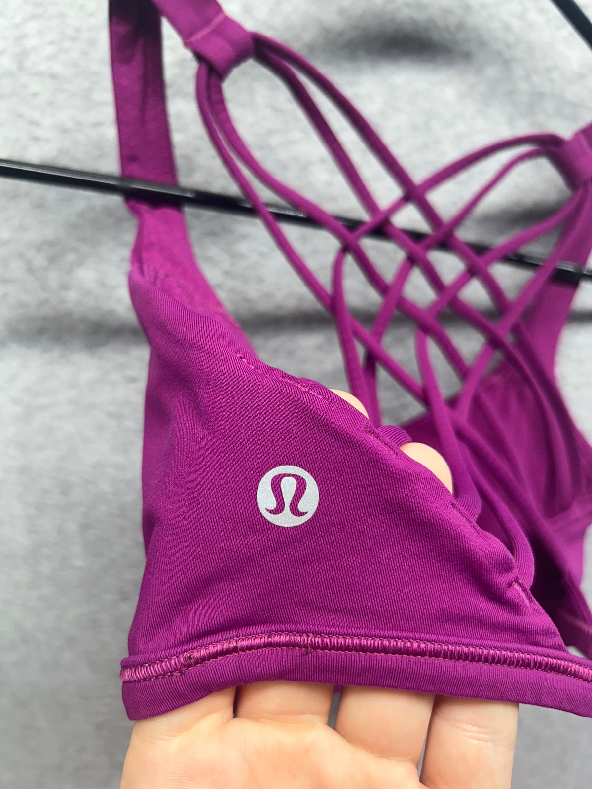 Lululemon Free To Be Wild Size 4 Power Purple