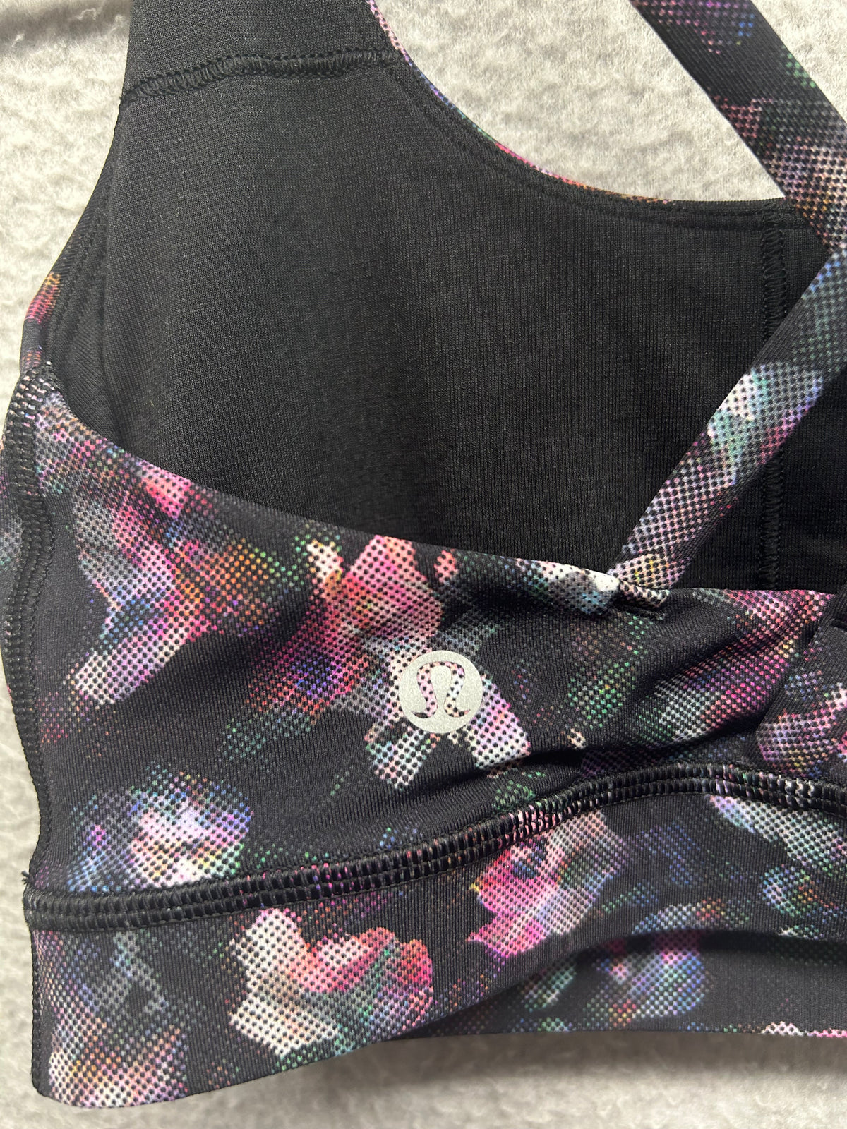 Lululemon Energy Bra Size 6 Activate Floral Multi