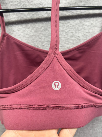 Lululemon Flow Y Bra Nulu Size 6 Plumful