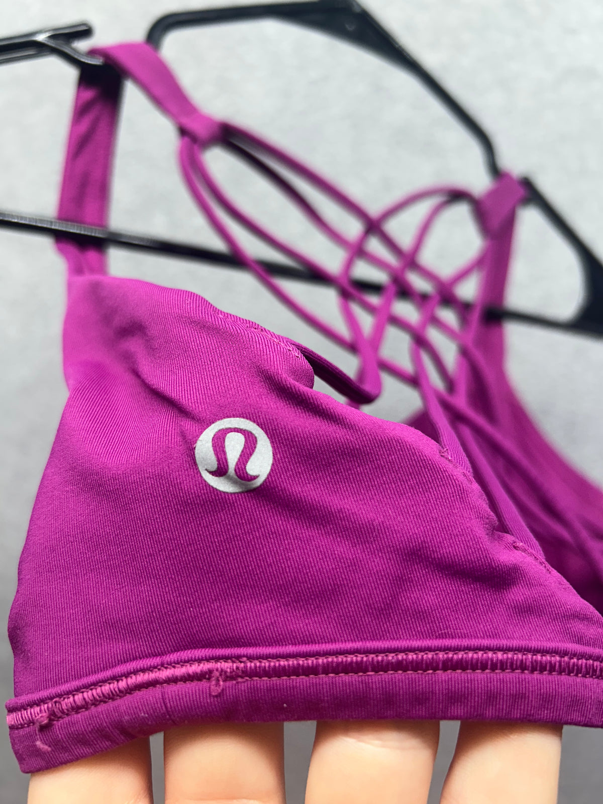 Lululemon Free to Be Bra Size 6 Wild Atomic Purple