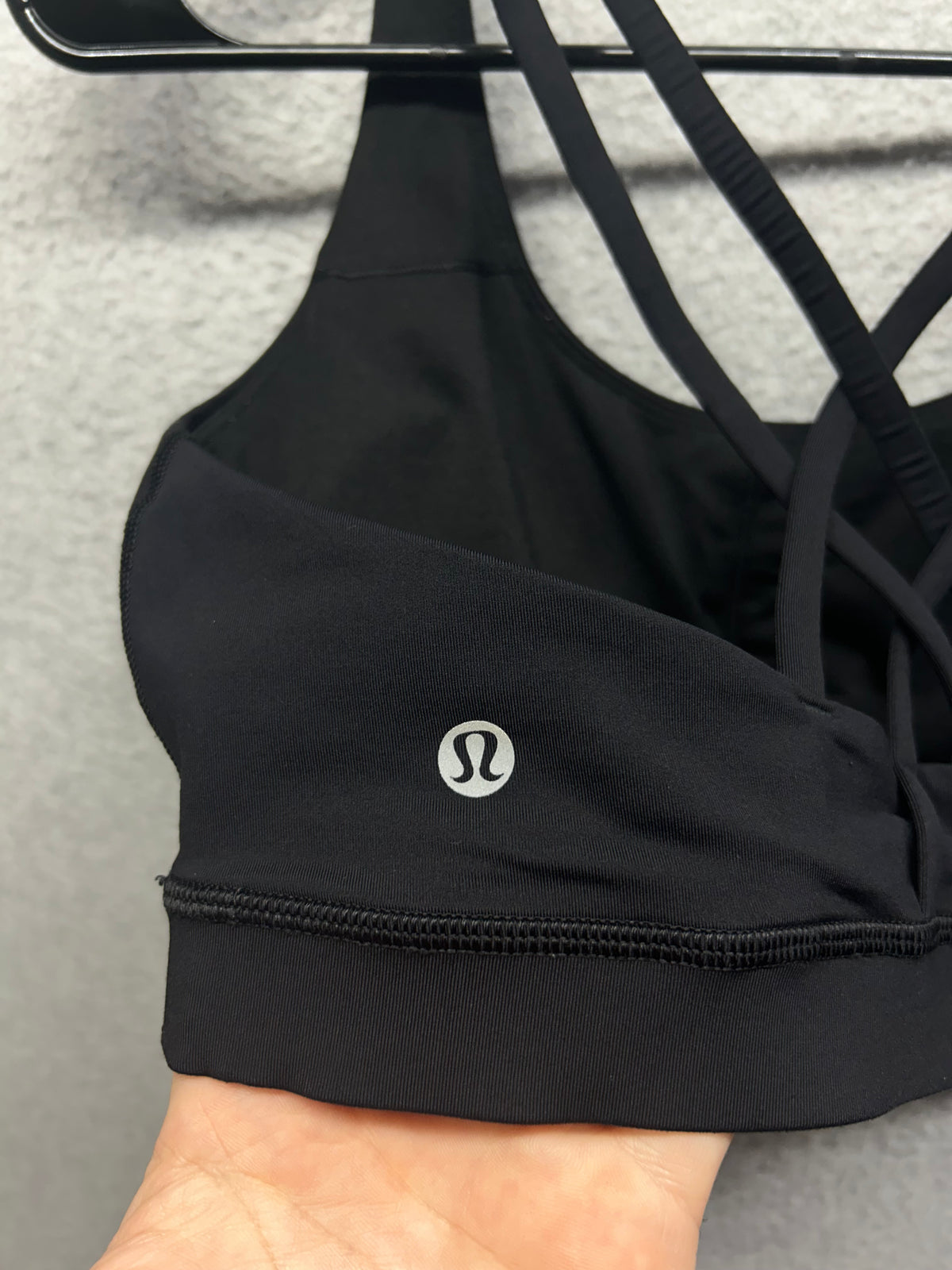 Lululemon Energy Bra Size 12 Black