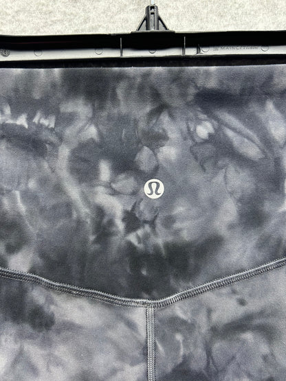 Lululemon Align High-Rise Short 6" Size 8 Diamond Dye Pitch Grey Graphite Grey