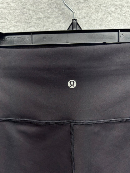 Lululemon Wunder Train High Rise Short 8" Size 8 Black