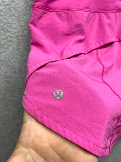 Lululemon Speed Up Mid-Rise Short 4" Size 14 Sonic Pink