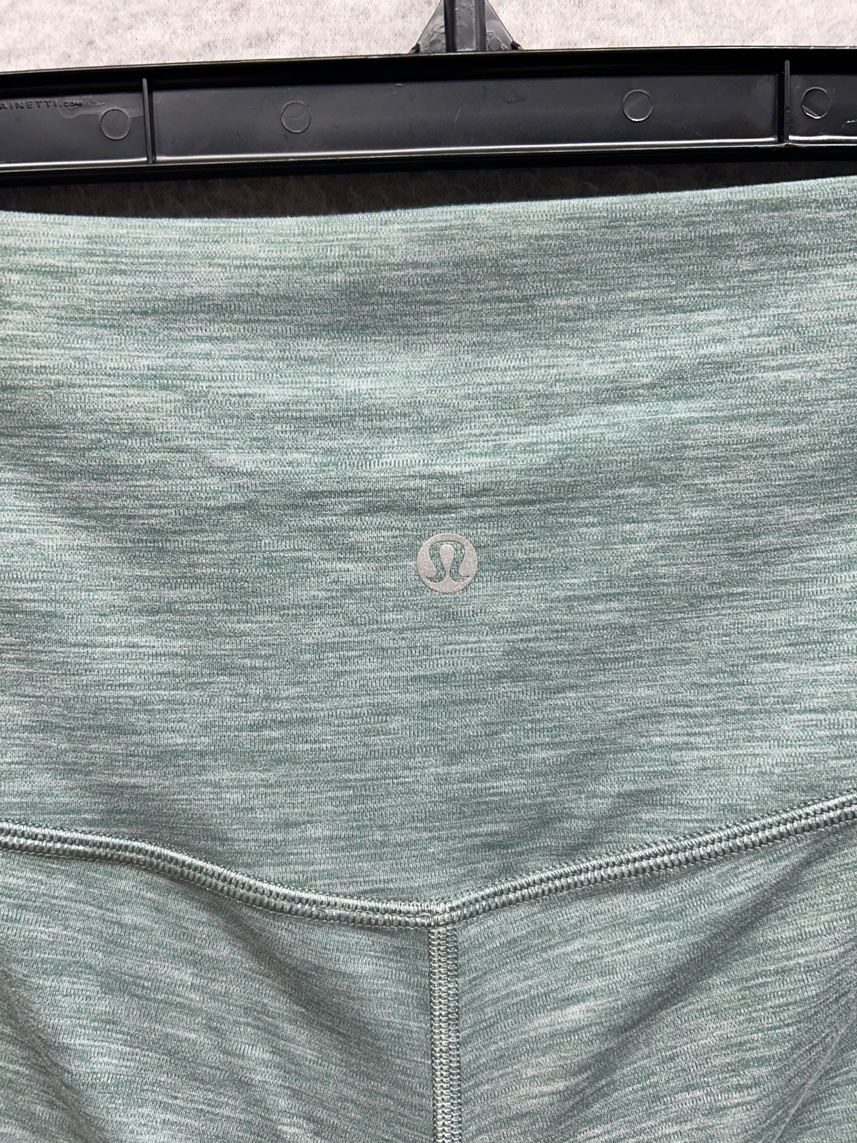 Lululemon Align Short 8" Size 14 Heathered Tidewater Teal