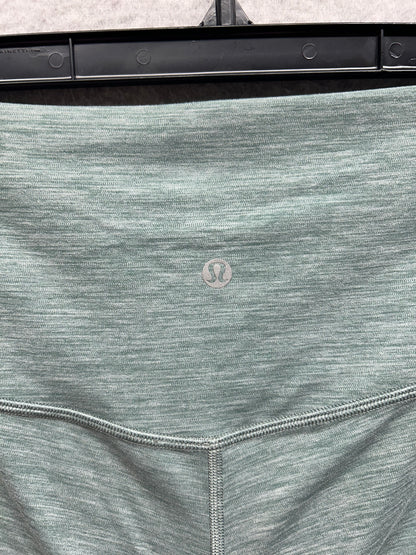 Lululemon Align Short 8" Size 14 Heathered Tidewater Teal