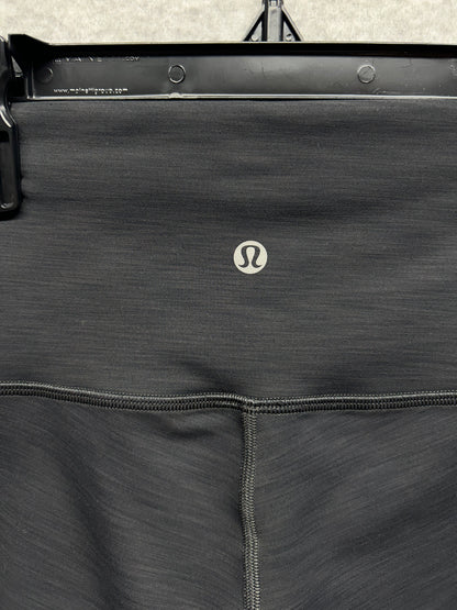 Lululemon Wunder Train High-Rise Short 6" Size 4 Heathered Graphite Grey