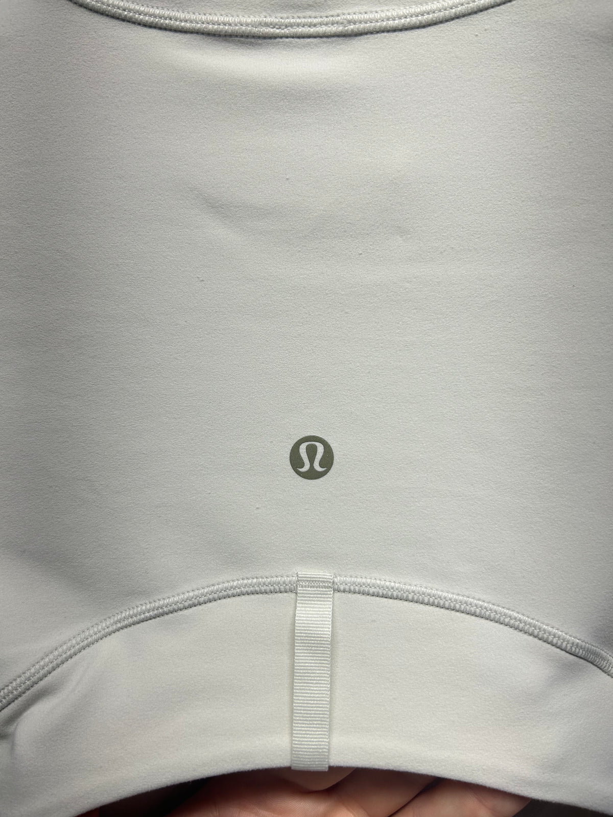 Lululemon Define Cropped Jacket Nulu Size 4 Bone / Gold
