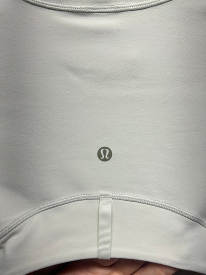 Lululemon Define Cropped Jacket Nulu Size 4 Bone / Gold
