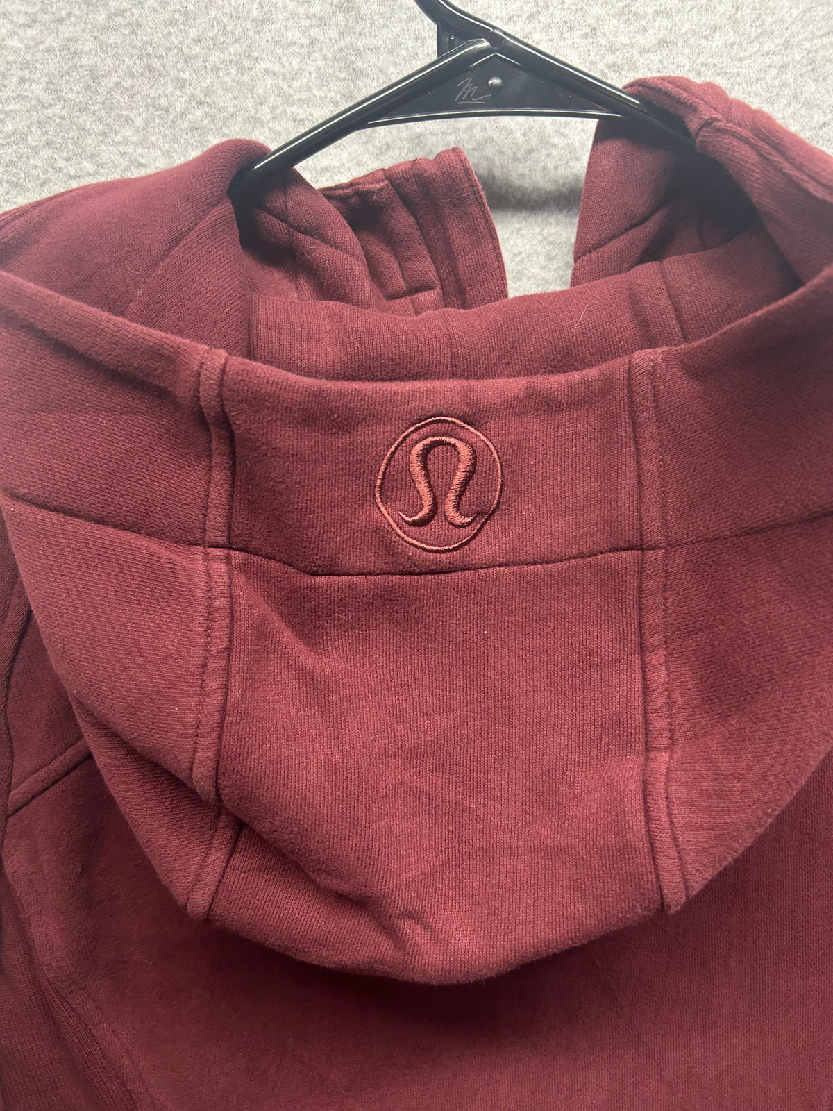 Lululemon Scuba Hoodie Light Cotton Fleece Size 4 Dark Adobe