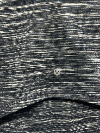 Lululemon Hooded Define Jacket Nulu Size 4 Heathered Black / White / Black