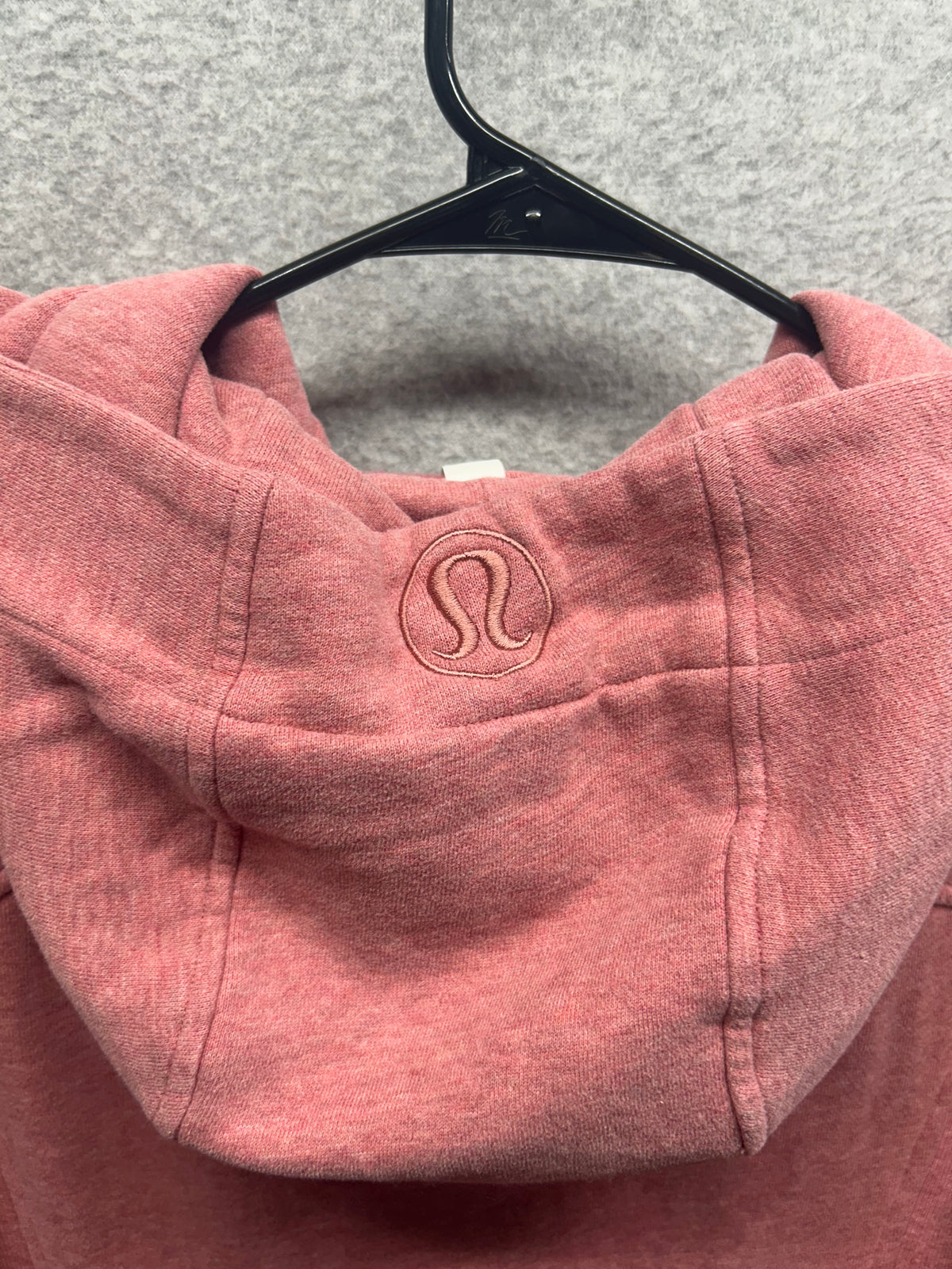 Lululemon Scuba Hoodie Light Cotton Fleece Size 6 Heathered Brier Rose