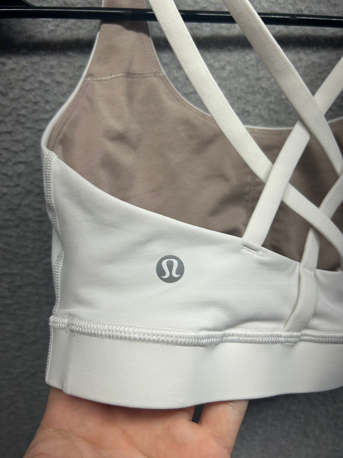 Lululemon Energy Bra Size 8 White