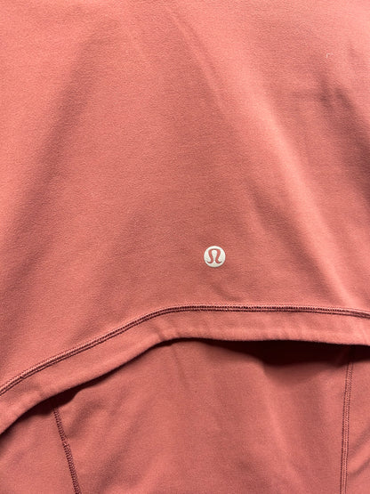 Lululemon Hooded Define Jacket Nulu Size 8 Smoky Red