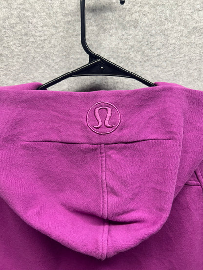 Lululemon Scuba Oversized Half-Zip Hoodie Size M/L Vivid Plum