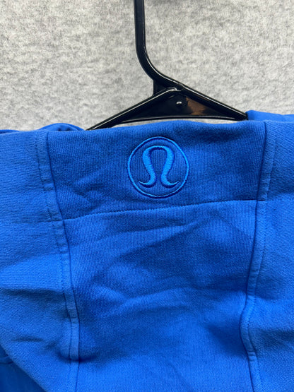 Lululemon Scuba Full-Zip Cropped Hoodie Size XS/S Pipe Dream Blue