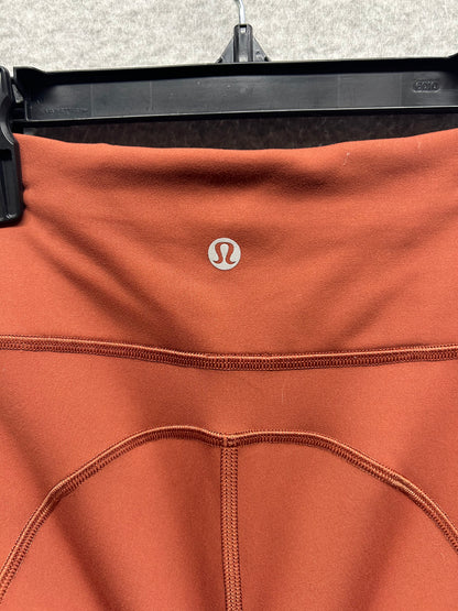Lululemon Invigorate High-Rise Tight 25" Size 0 Dark Terracotta