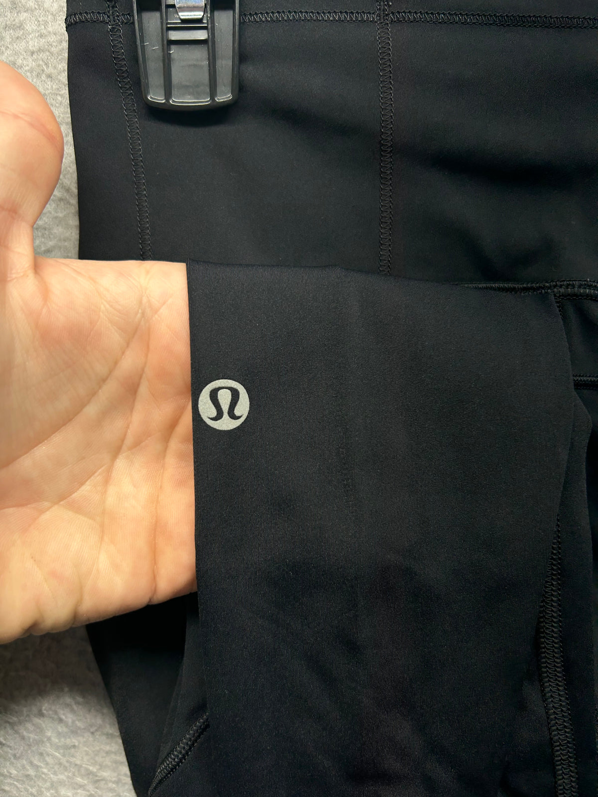 Lululemon Fast & Free 7/8 Tight II Nulux 25" Size 2 Black