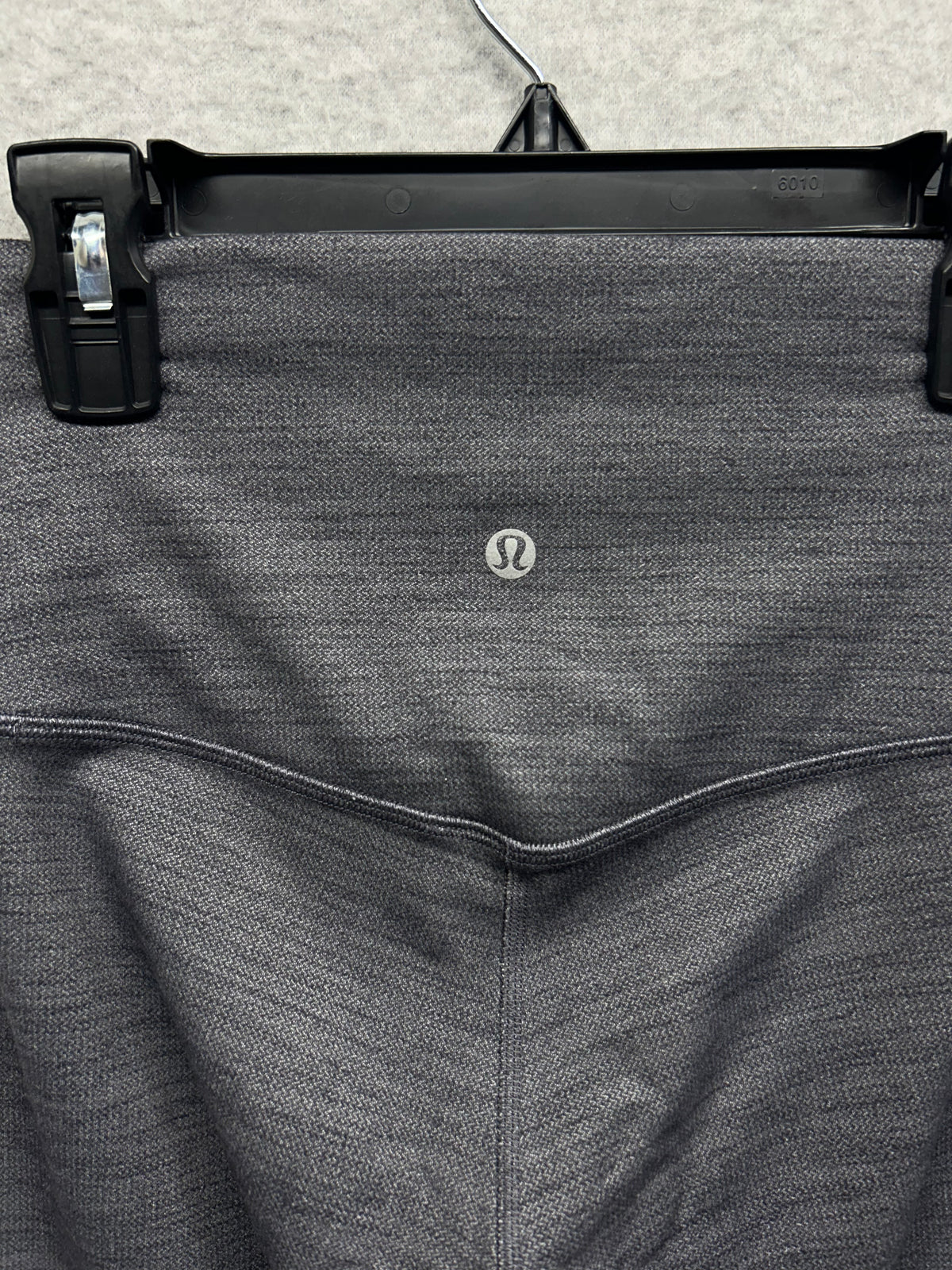 Lululemon Align Pant II 25" Size 4 Mini Heathered Herringbone Heathered Black White / Black