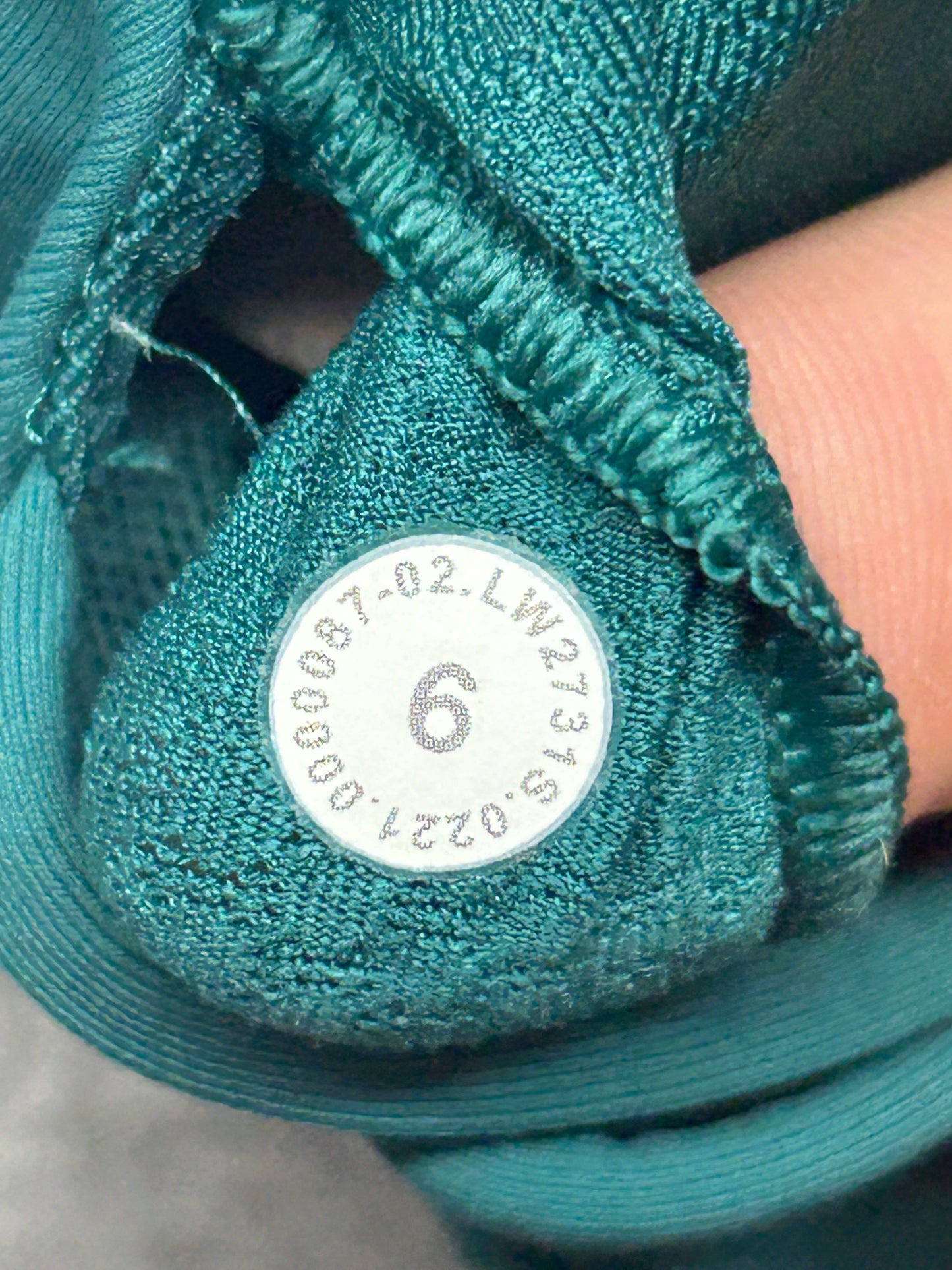 Lululemon Free to Be Bra Size 6 Wild Light Support, A/B Cup - Teal Lagoon