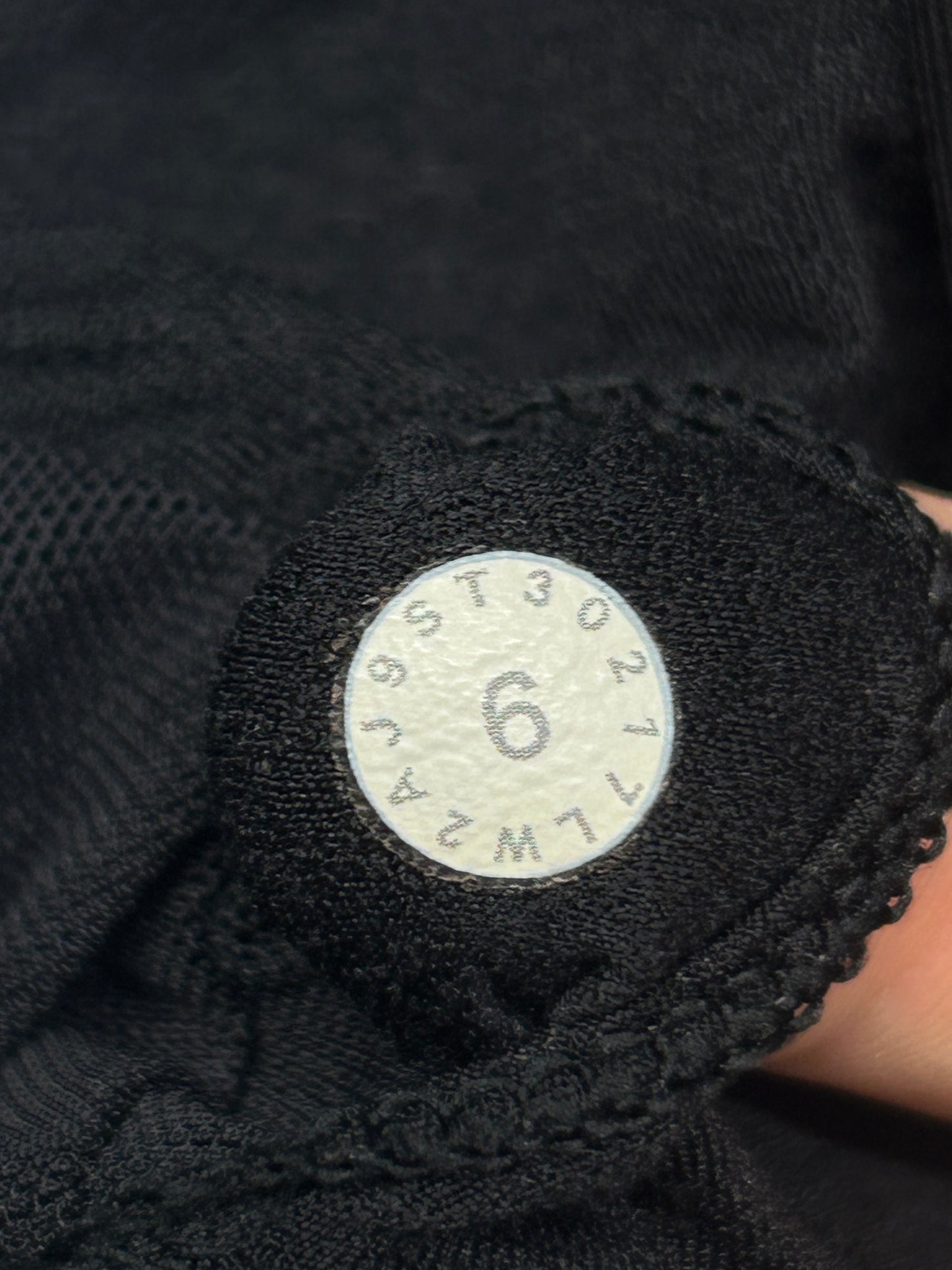 Lululemon Free To Be Serene Bra Size 6 Heathered Black / Black