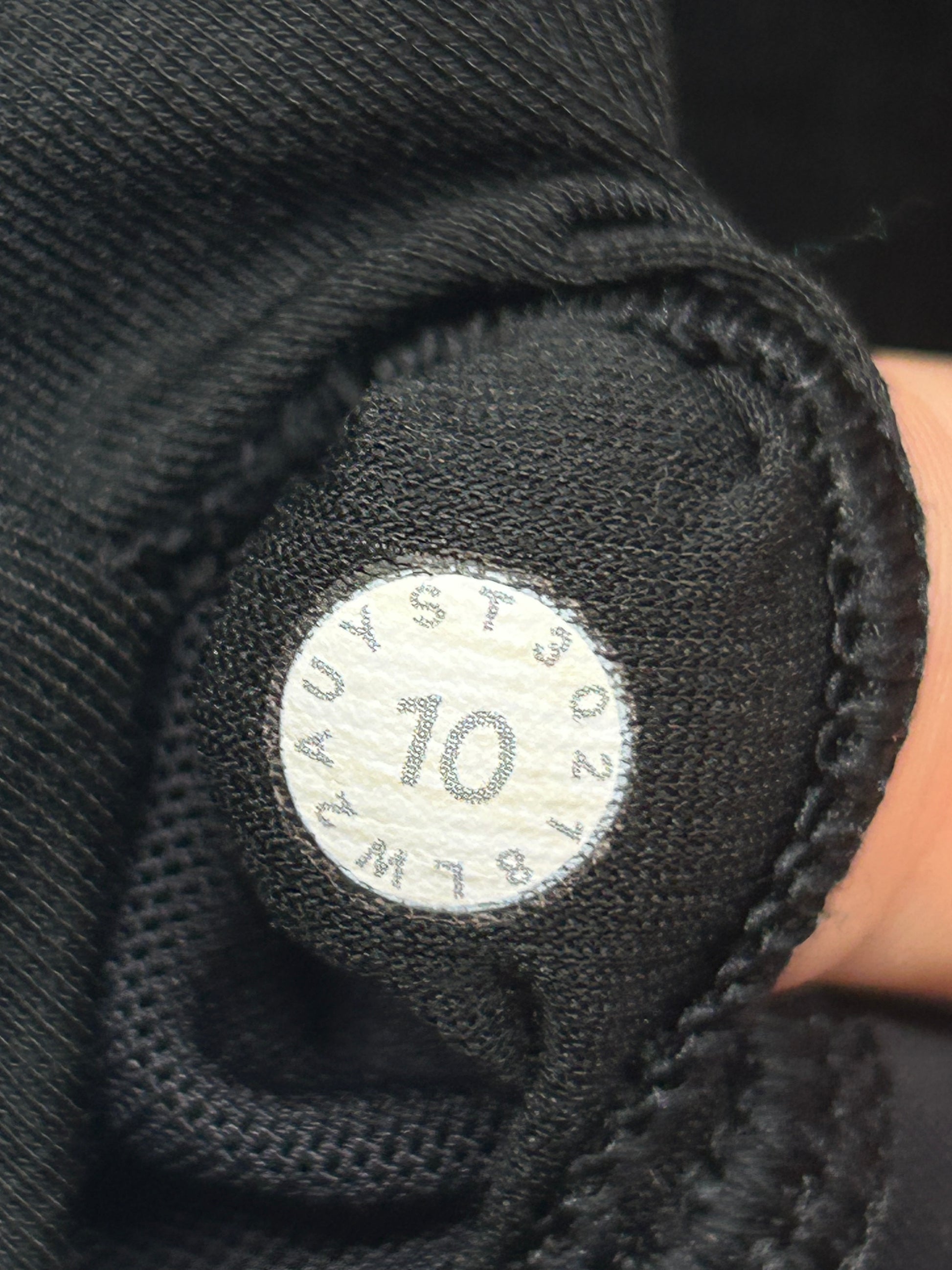 Lululemon Energy Bra Long Line Size 10 Black