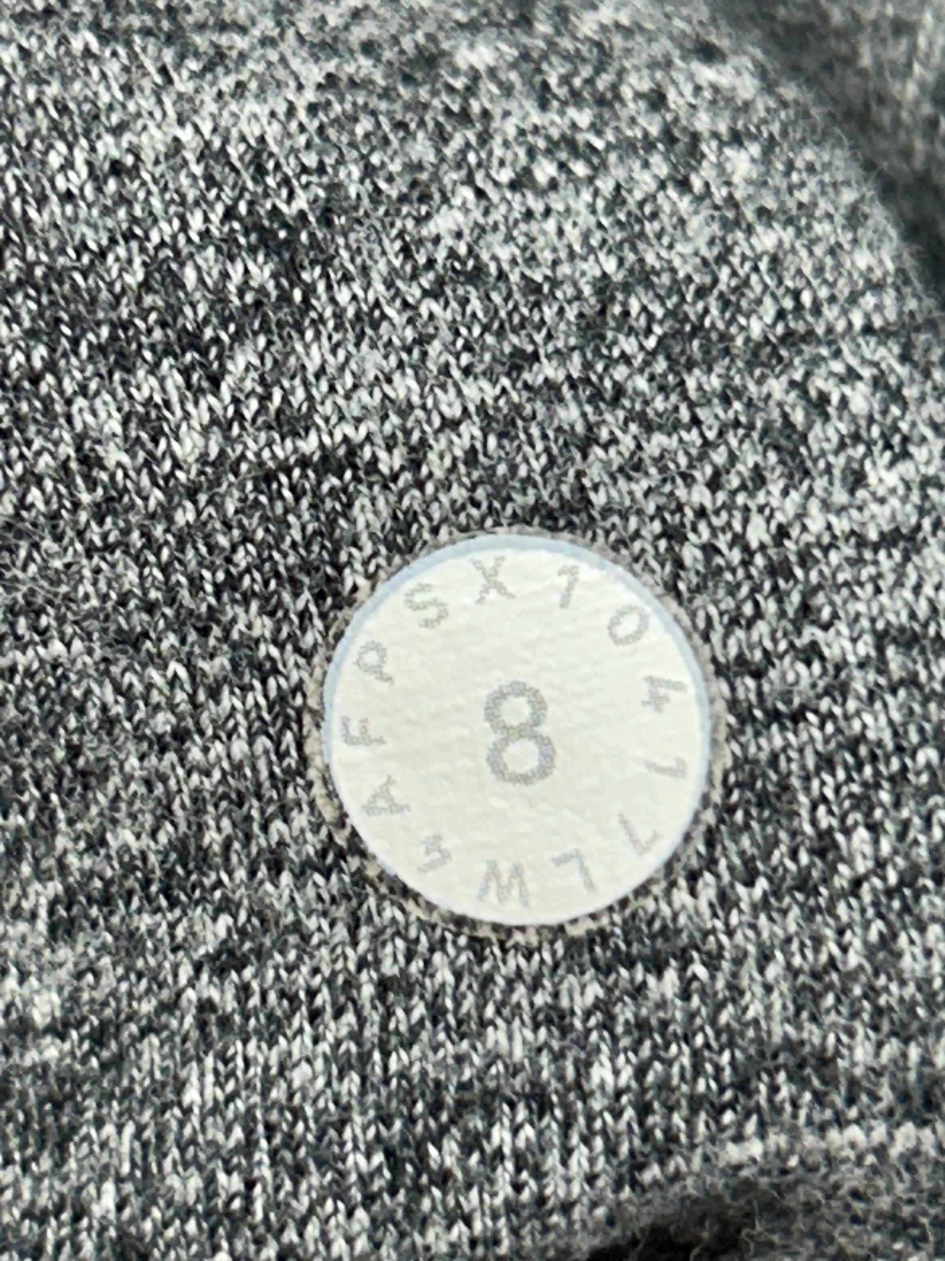 Lululemon Scuba Hoodie Light Cotton Fleece Size 8 Heathered Medium Grey