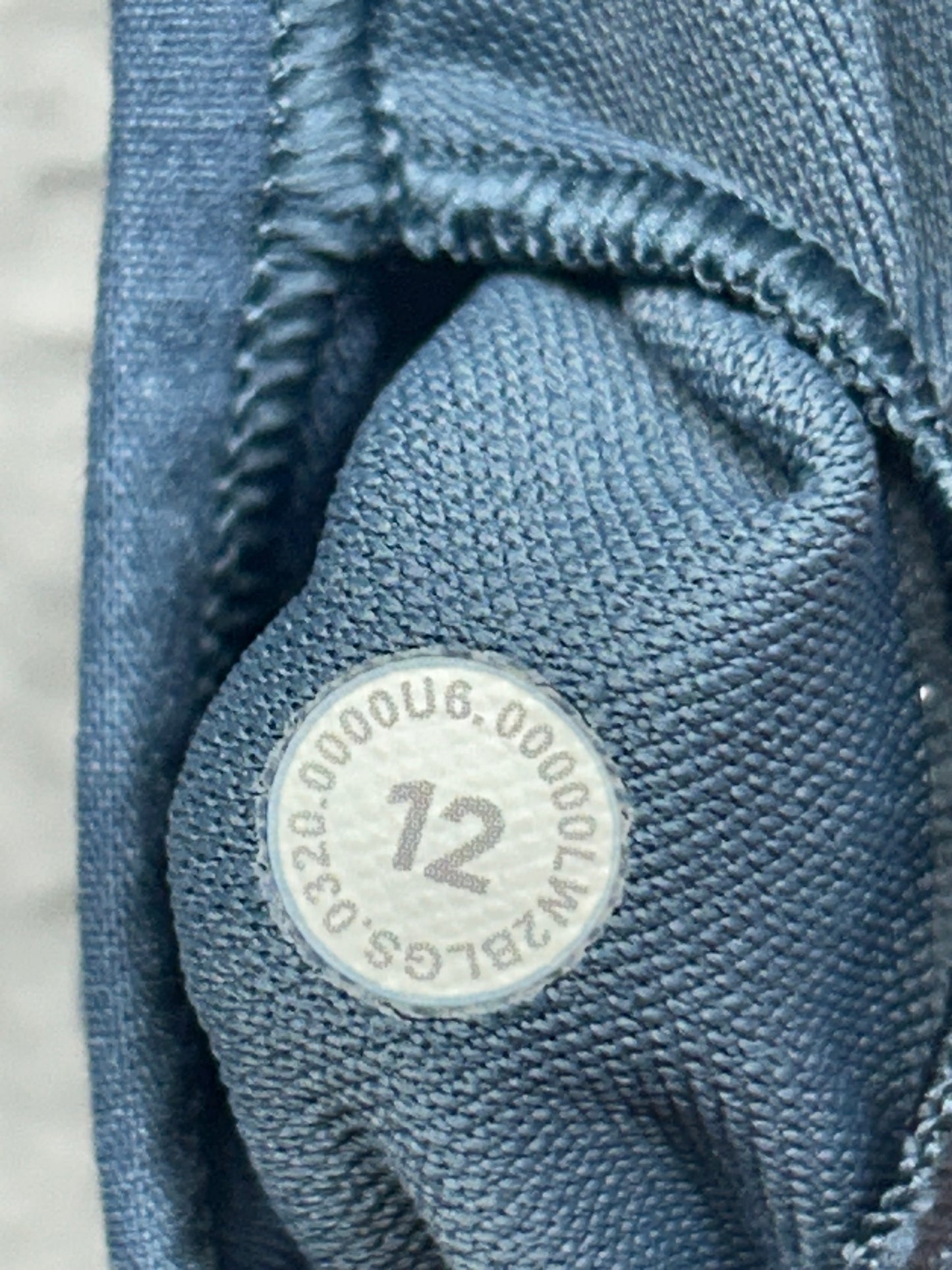 Lululemon Ebb to Train Bra Medium Support, C/D Cup Size 12 Iron Blue