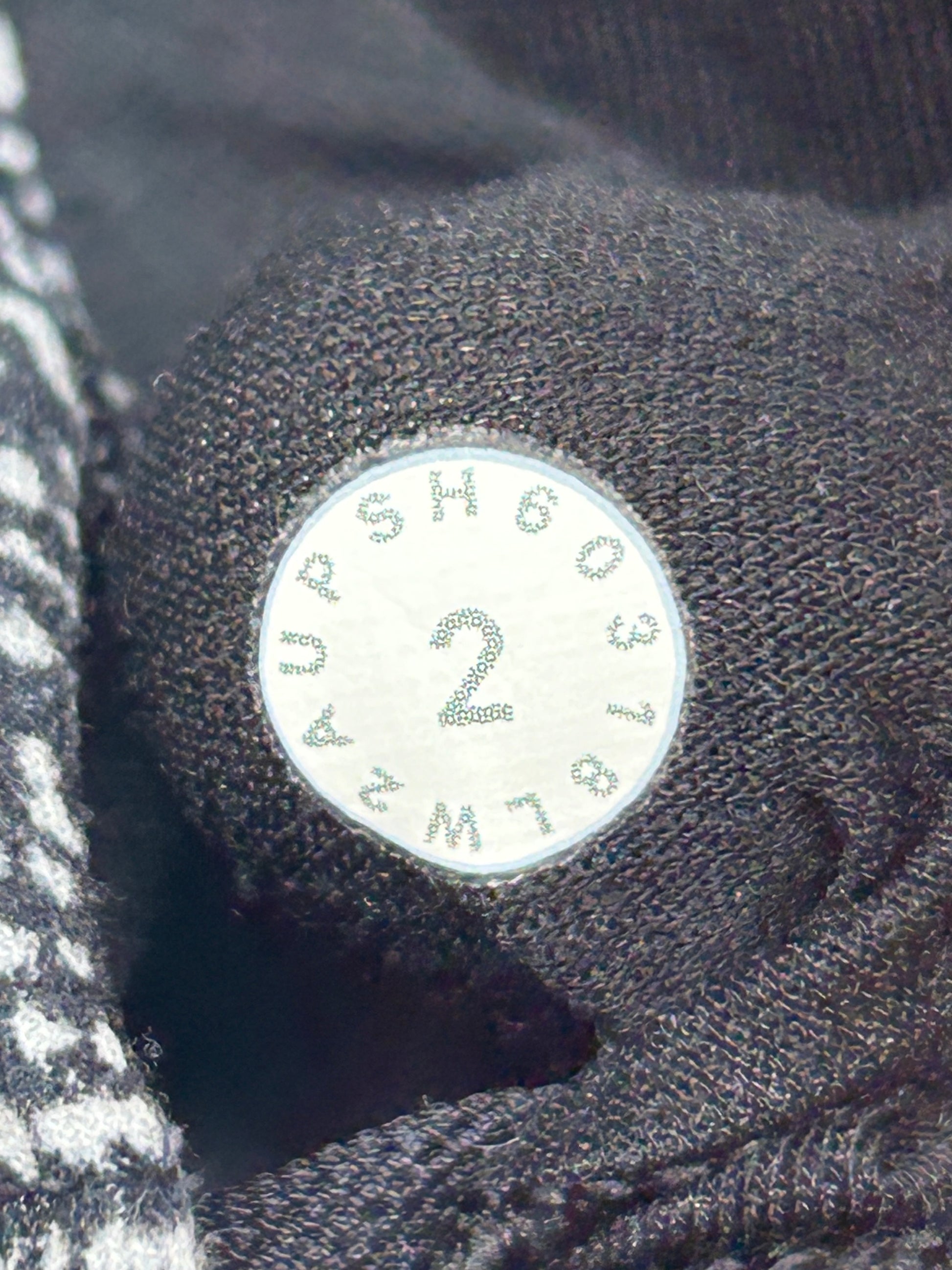 Lululemon Flow Y Bra Nulu Size 2 Twillines Ice Grey Black