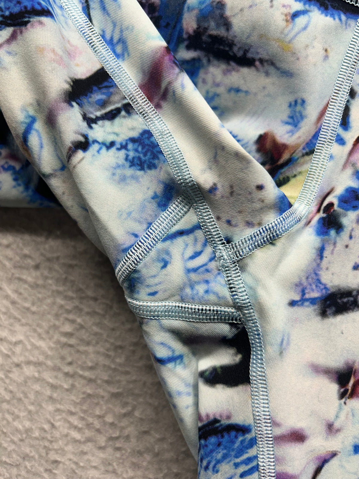 Lululemon Wunder Under Hi-Rise 7/8 Tight Full-On Luxtreme 25" Size 10 Exposure Multi